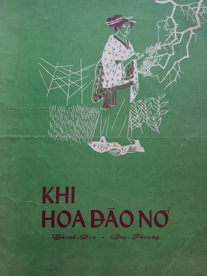 Sheet nhạc Khi hoa đào nở - Trang 1