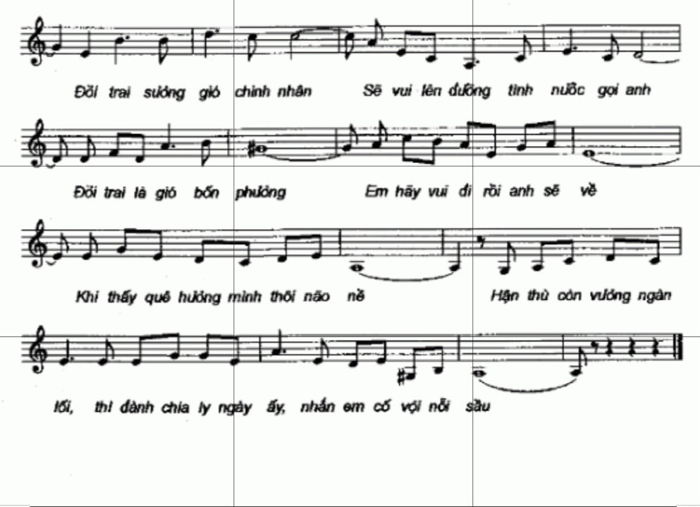 Sheet nhạc Sầu ly biệt - Trang 2