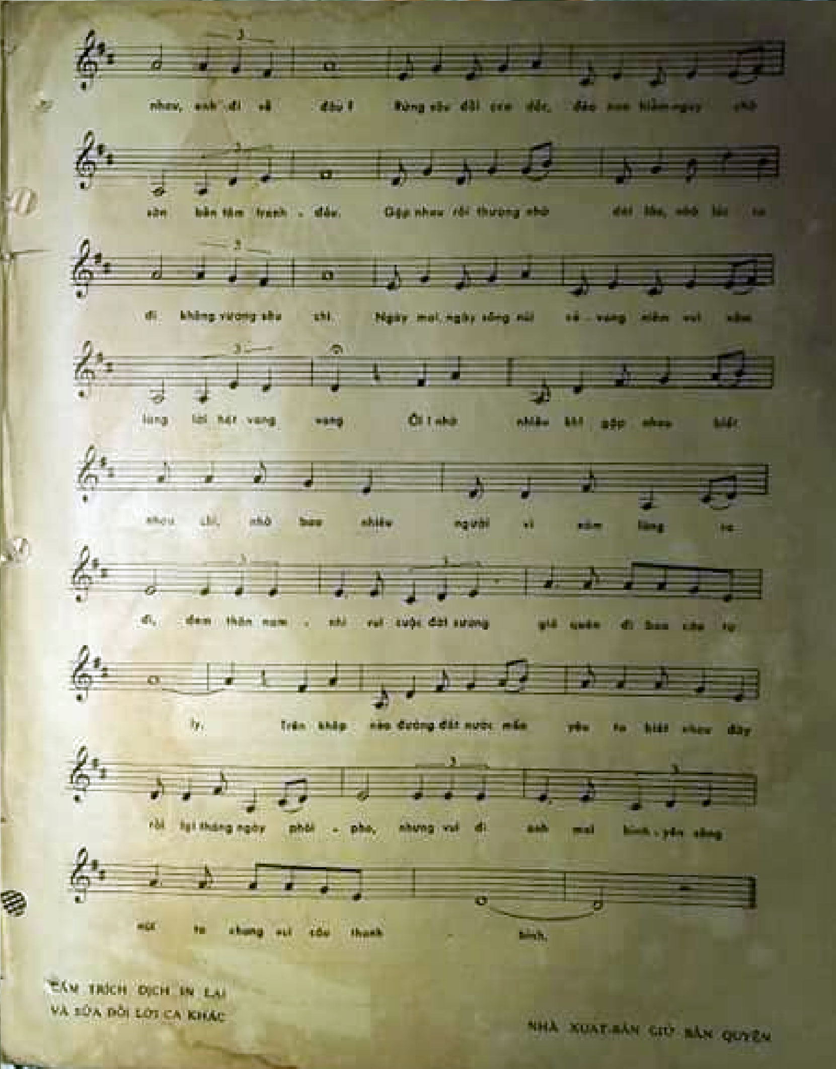 Sheet nhạc Tôi đã gặp - Trang 3