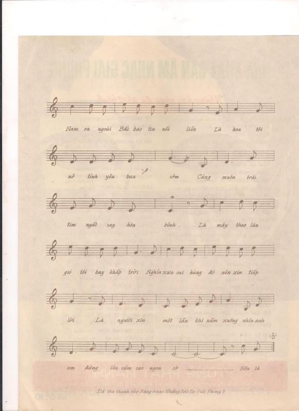Sheet nhạc Tự nguyện - Trang 4