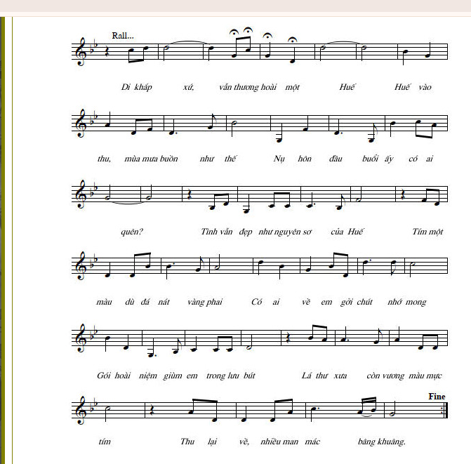 Sheet nhạc Vì răng? - Trang 3