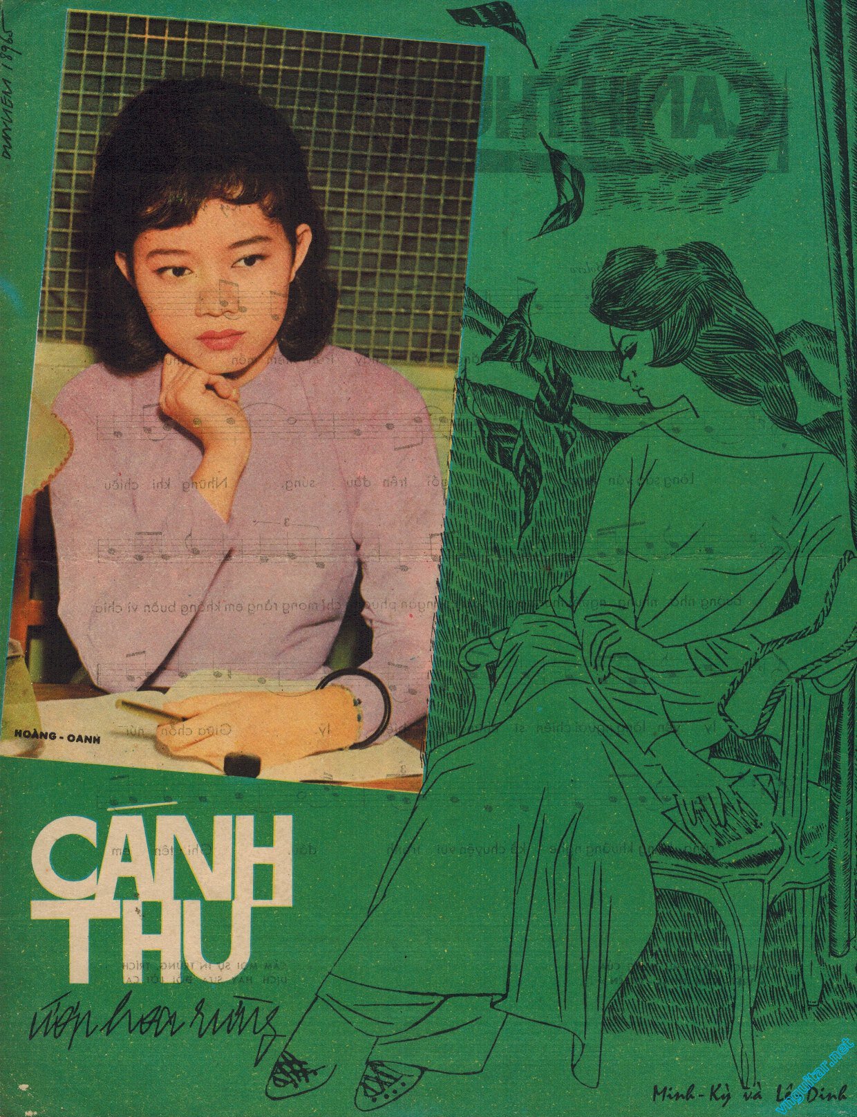 Sheet nhạc Cánh thư ướp hoa rừng - Trang 1