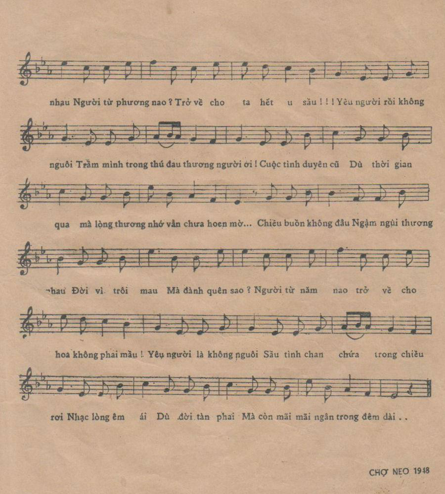 Sheet nhạc Mối tình xa xưa (Waltzer in A flat major, op. 39 no. 15) - Trang 3