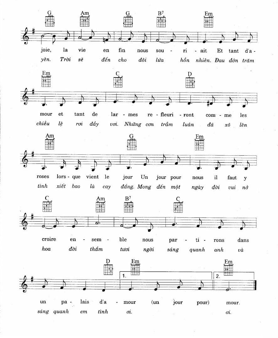 Sheet nhạc Tình sử Romeo & Juliet (A time for us) - Trang 2