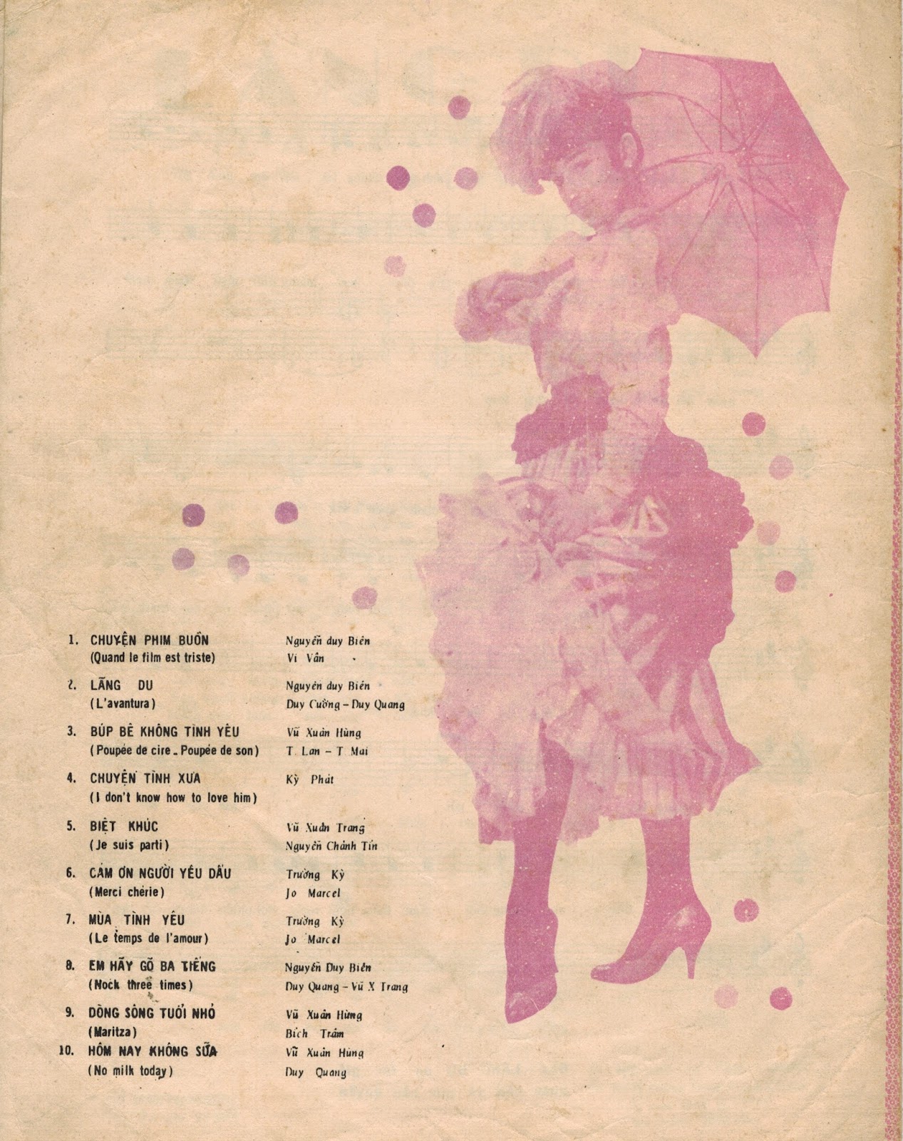 Sheet nhạc Lãng du (L'avventura) - Trang 4