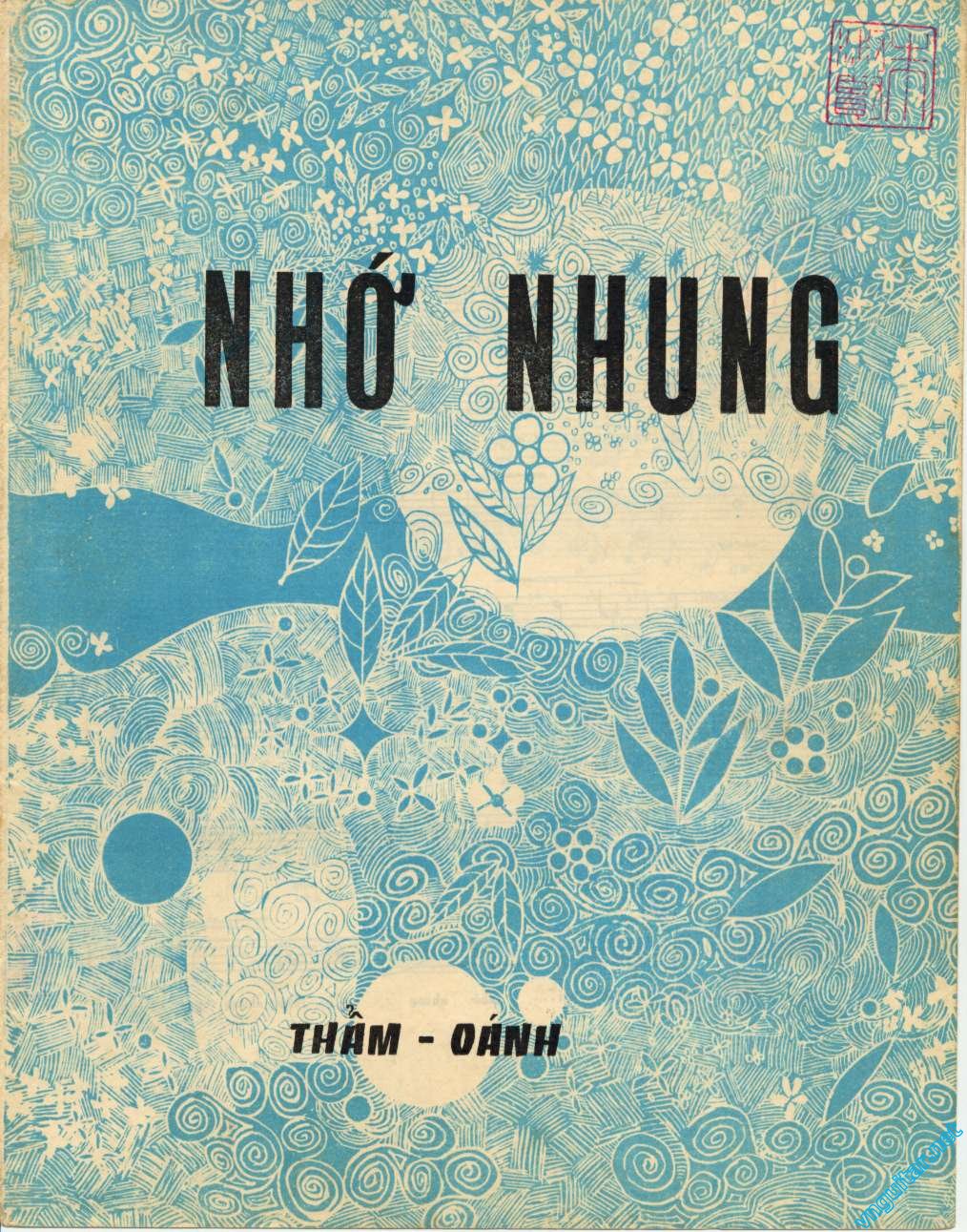 Sheet nhạc Nhớ nhung - Trang 1