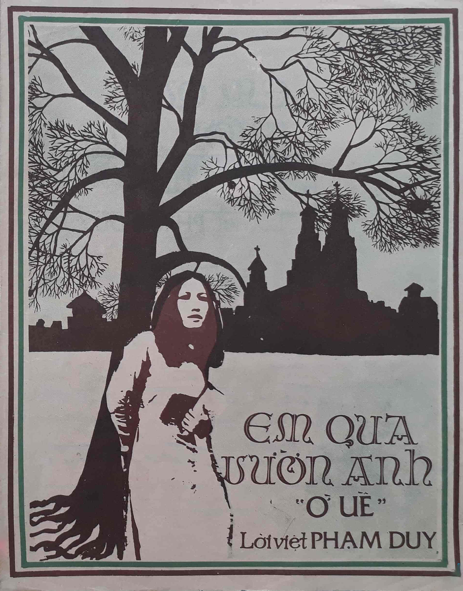 Sheet nhạc Ồ uề (Je Te Verrai Passer, Je Te Reconnaitrais) - Trang 1