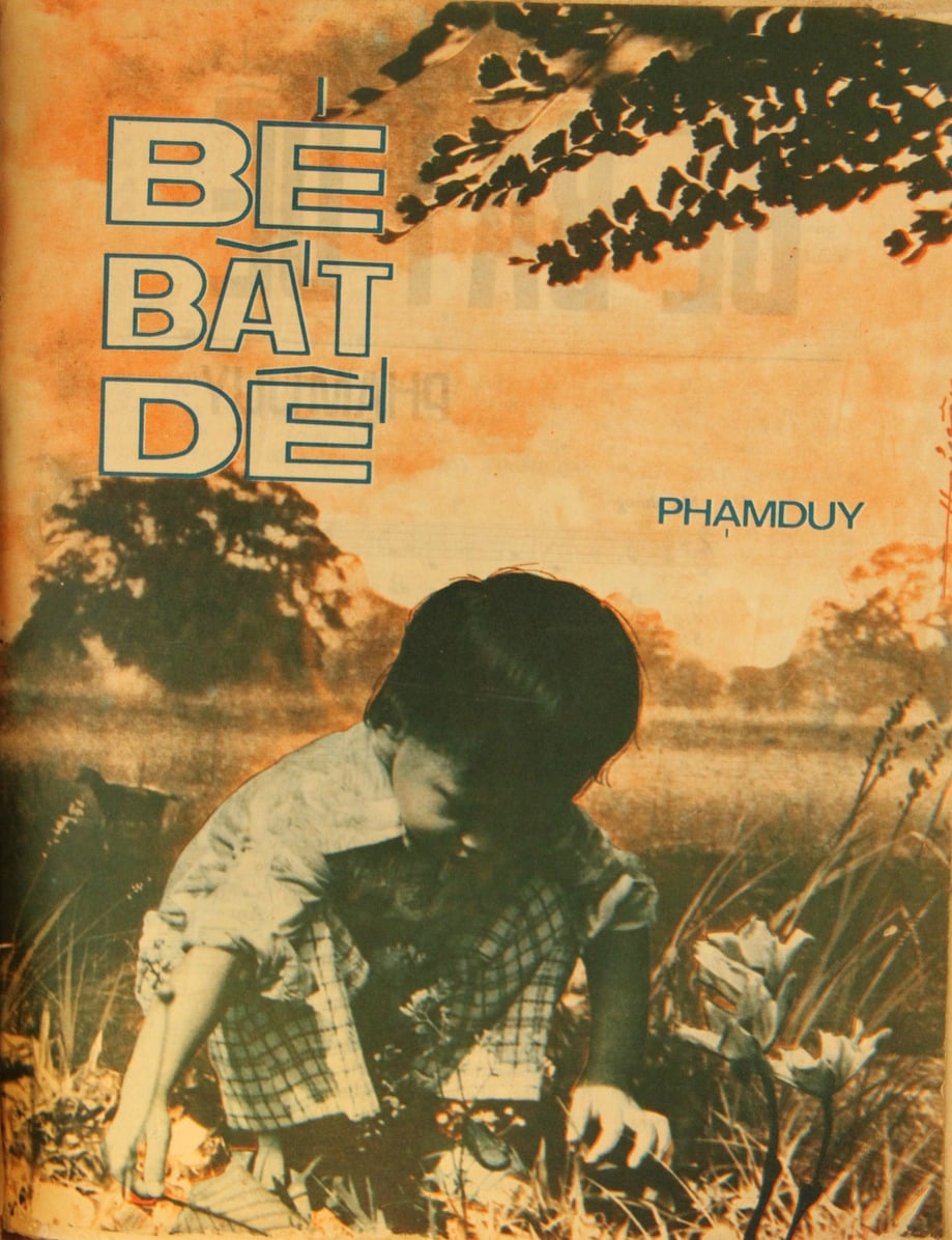 Sheet nhạc Bé bắt dế (Bé ca 4) - Trang 1
